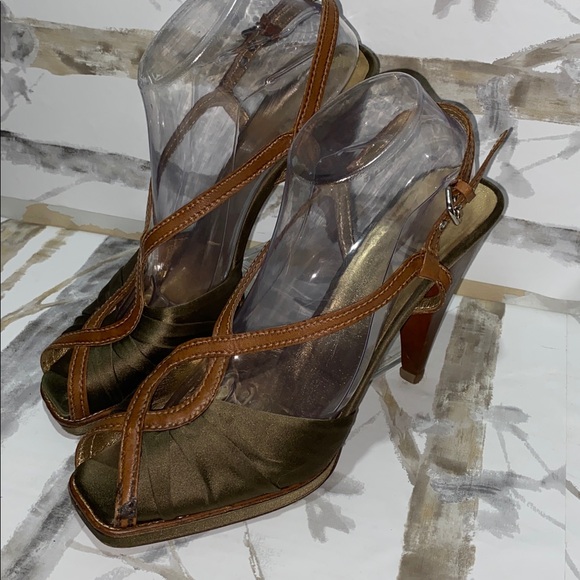 Prada sling back heels - Picture 2 of 8